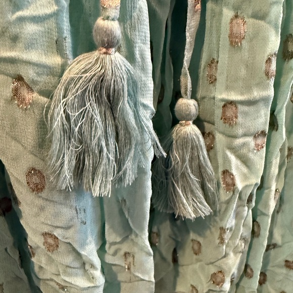 Sleeveless Tiered Maxi Dress in Mint Green - Picture 5 of 5